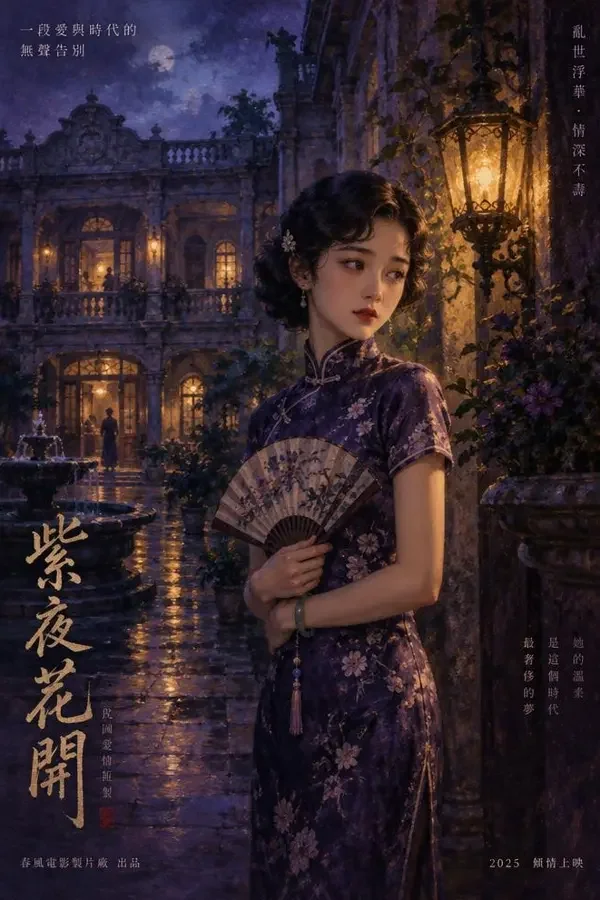 民国烟云录 - 黄豆漫剧谍战情感短剧 黄豆漫剧《民国烟云录》封面海报,谍战情感,72 集